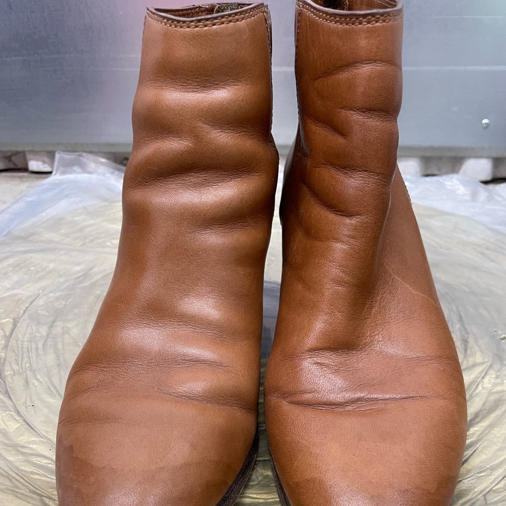 Coach Waldorf Tan Ankle Boots Size 7.5 - Picture 2 of 16